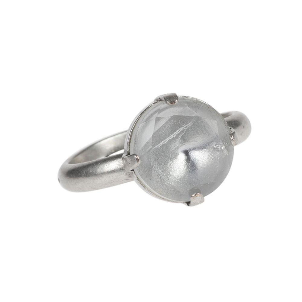 CAMPS & CAMPS | Ring Tiny Shiny Silver Leaf